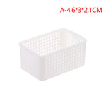 boîtes rangement bleu clair blanc maille fine modernes pratiques sans fixation visible