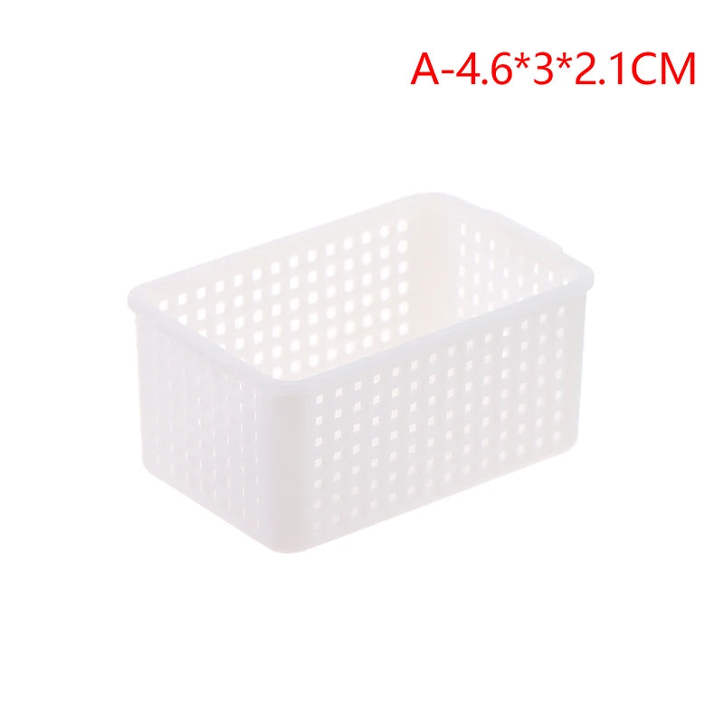 boîtes rangement bleu clair blanc maille fine modernes pratiques sans fixation visible