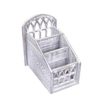 porte radios rustique gothique texture bois motifs géométriques couleurs brun gris noir