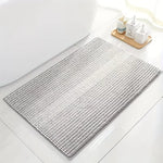 tapis texturé chenille crème taupe tapisserie bohème naturelle dimension 90x60 80x50 minimaliste