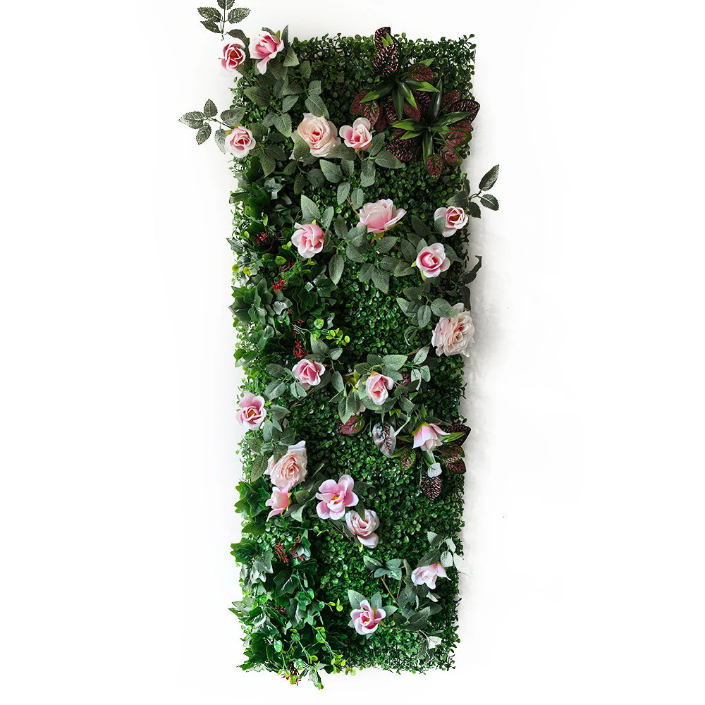 mur végétal artificiel feuillage dense plante décorative jardin extérieur intérieur décoration murale moderne vert