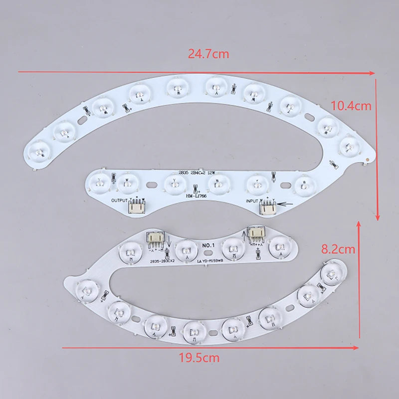 bande led flexible blanc moderne connecteurs électriques 24.7cm 10.4cm 19.5cm 8.2cm
