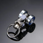 rideau polonais rouleau billes argent bleu moderne glissière rail poulie silent hooks matériaux maison
