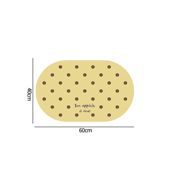tapis sol cuisine salle bain antidérapant motif pomme poire moderne maison décoration