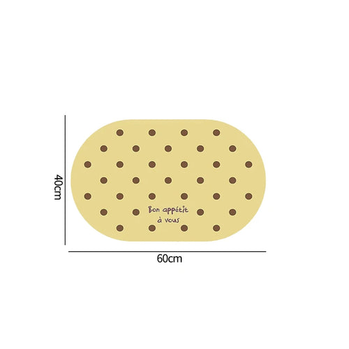 tapis sol cuisine salle bain antidérapant motif pomme poire moderne maison décoration