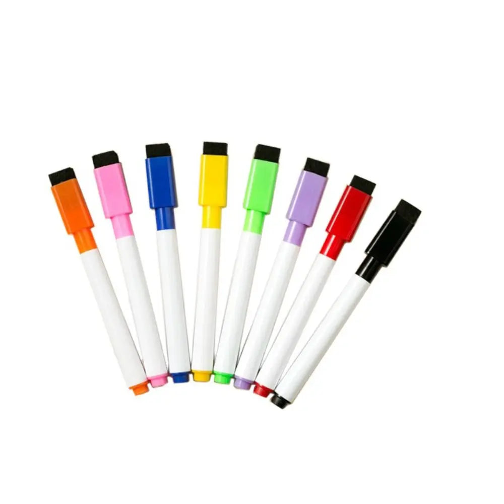 tableau blanc magnétique marqueurs fleurs nuages moderne pratique enfants école activités