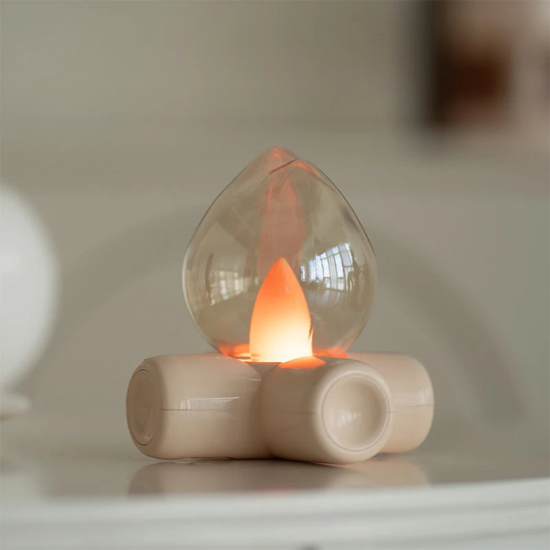 Lampe à flamme LED avec câble USB