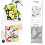 plaque presse lettres motifs fleurs scrapbook cartes papier decoration artisanale moderne