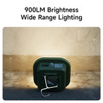 lampe poche rechargeable led vert moderne aimant clips