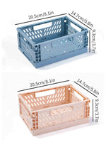 panier rangement pliable plastique perforé maison organisateur moderne