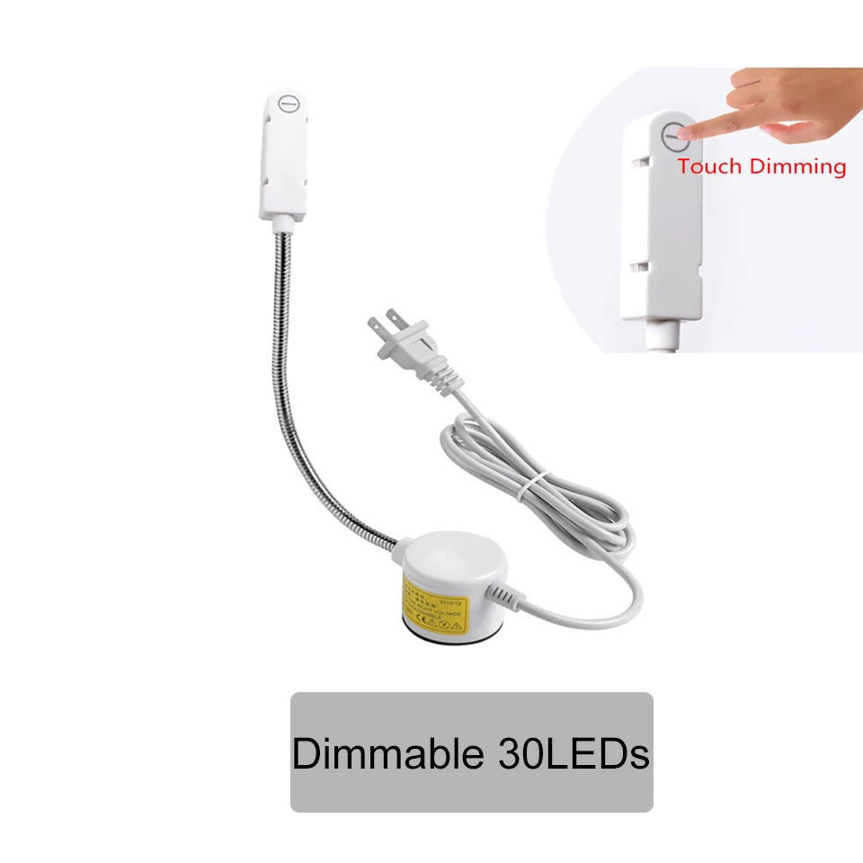 lampe led flexible aimantée industrielle 360 réglable blanc moderne minimaliste