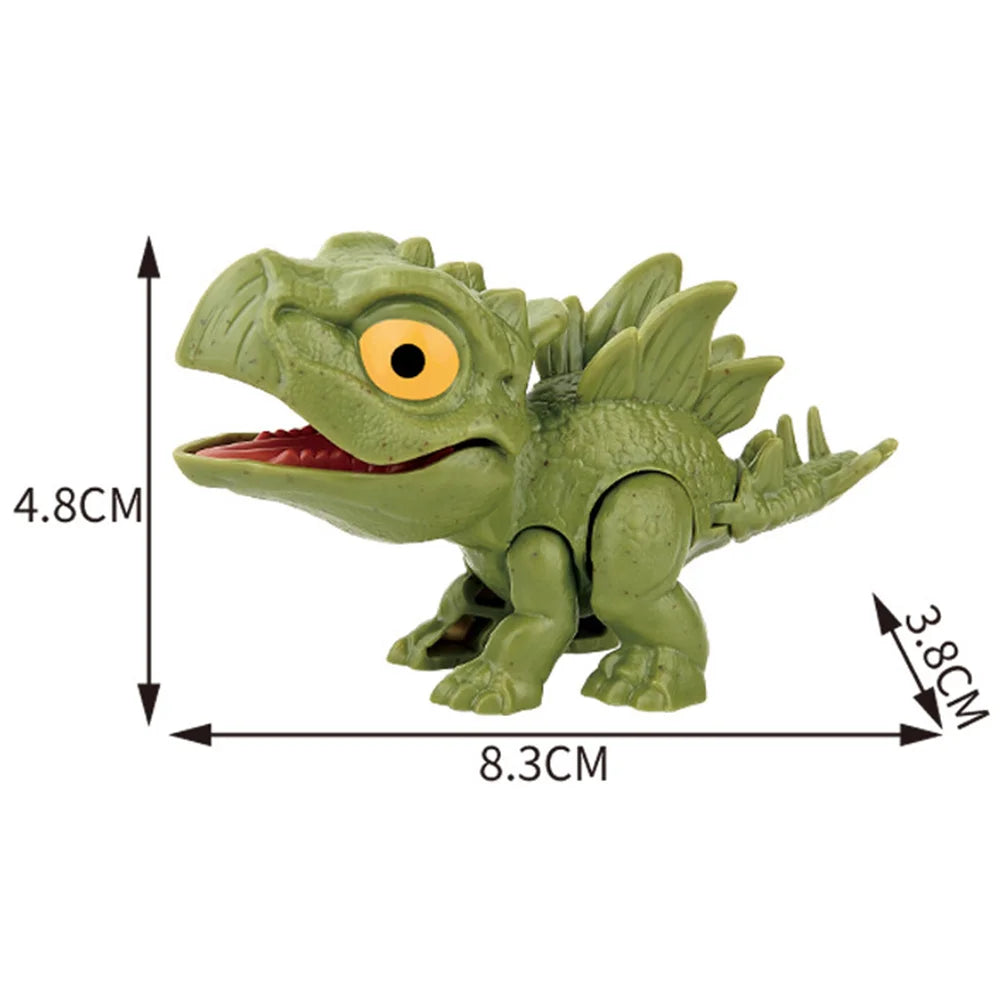 décoration anniversaire figurines dinosaures orange verte noire texturées jouet réaliste occasion fête anniversaire enfantsécole