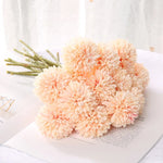 décoration intérieure bouquet hortensia artificiel moderne rose blanc vert violet