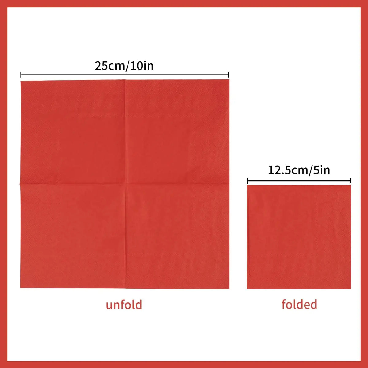 serviettes papier orange rouge bleu clair moderne 100 pièces assiettes fourchettes couteaux gobelets plastique