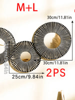 miroir mural rond tressé boho chic couleur beige noir blanc deco chambre salon