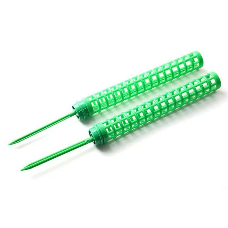 support plante plastique blanc moderne grille mailles régulières insertion sol