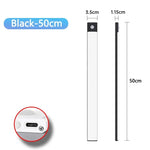 lampe led rechargeable adhésive 10cm 20cm 30cm 40cm 50cm blanc moderne éclairage intérieur urgence