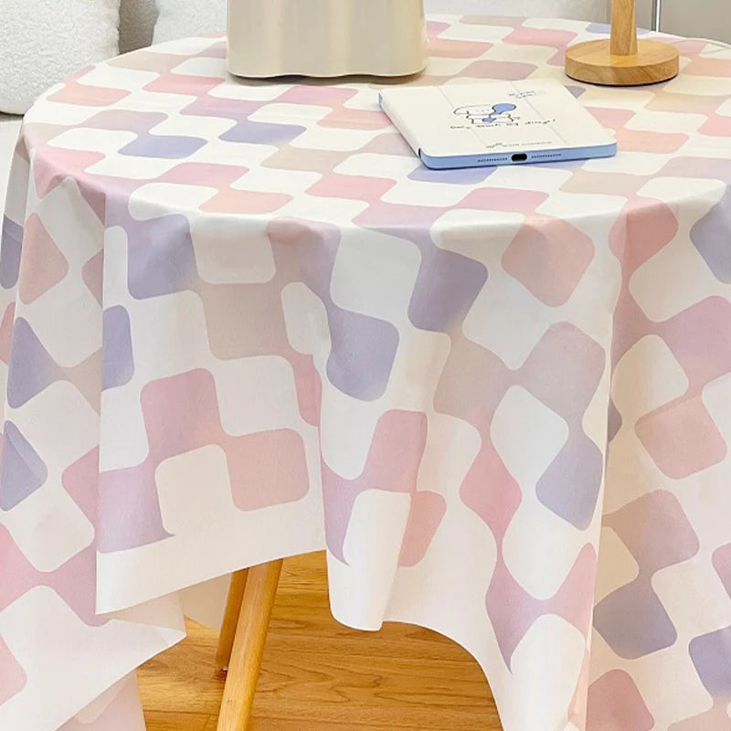 nappe carreaux rouge blanche moderne table couverture tapis pique nique extérieur tablecloth minimaliste