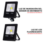 projecteur led motion sensor 10w 30w 50w ip65 moderne acier inoxydable clips extérieur