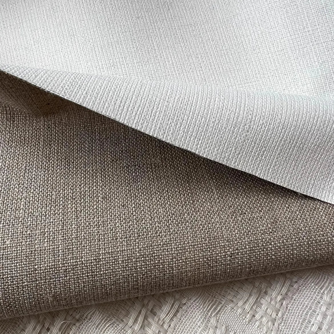 toile peinte rouleau lin texture fine medium peinture huile naturelle rustique 1.45m large