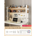 étagère murale métal panneau perforé rangement bois blanc noir moderne robuste