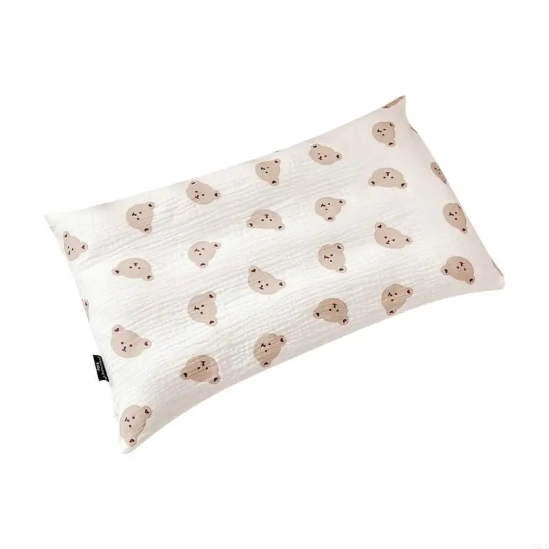 coussin bébé blanc animaux lapins chevaux doux confortable étanche polyester coton