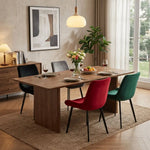 chaises modernes velours beige gris rouge noir accueil intérieur polyester