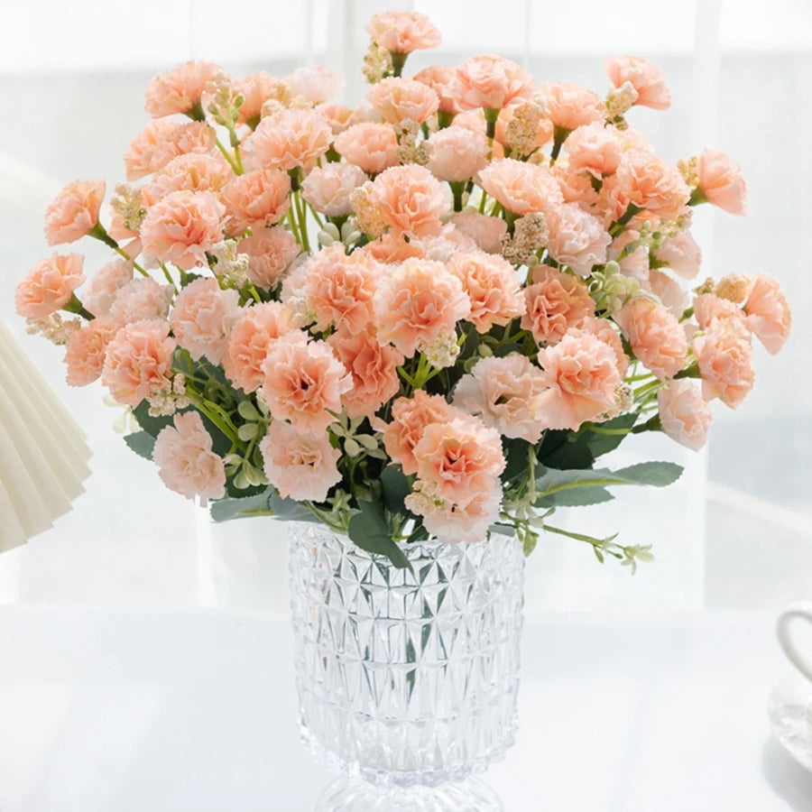 bouquet fleurs artificielles mariage blanc rose violet anniversaire intérieur modernes