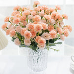 bouquet fleurs artificielles mariage blanc rose violet anniversaire intérieur modernes