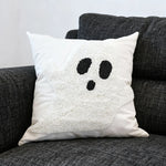 housse coussin géométrique noir blanc modernes 45x45cm amovibles lavables adultes casa bohème