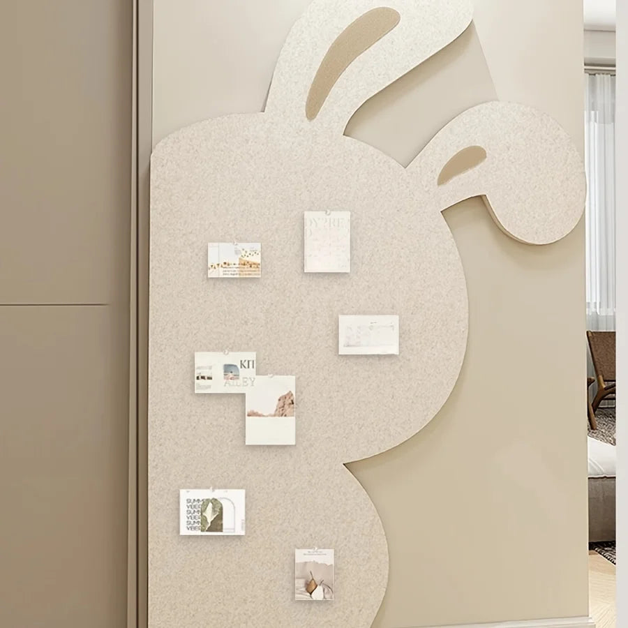 décoration murale moderne panneau liège texture naturelle beige clair fond photo