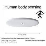 plafonnier led blanc moderne auto touche sensoriel motion radar minimaliste