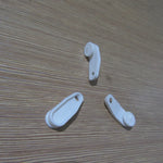 clips rideau plastique blanc moderne accessoire fenêtre 1.3in 0.53in chambre