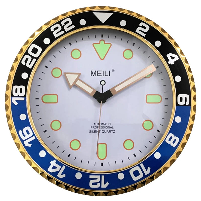horloge murale quartz numérique moderne salon décoration montre murale antique motif abstrait face unique