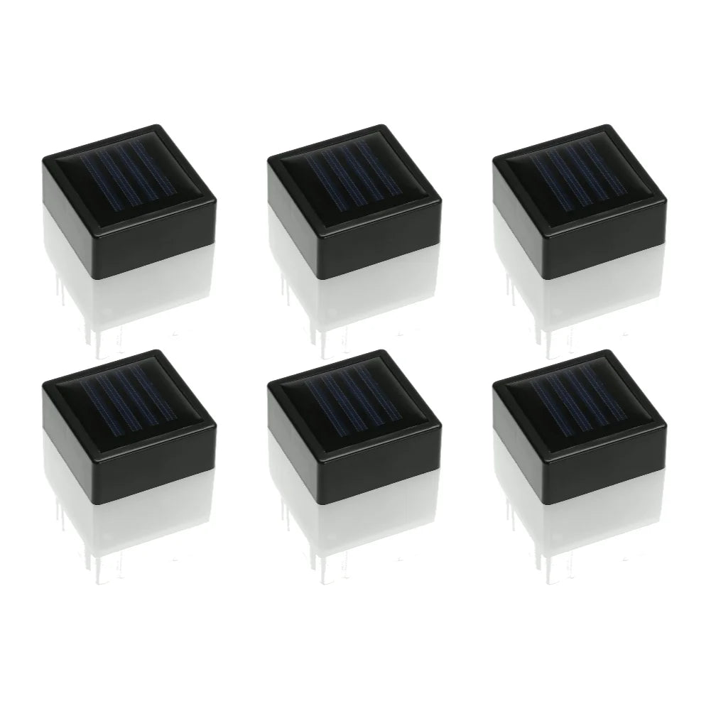 lampe solaire extérieure moderne noire blanche autoinstallation led hydrofuge