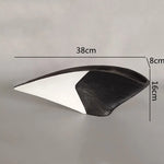 cache plat noir rayures fines moderne opacite vase table deco maison erotique echangisme erotique