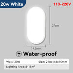 lampe moderne blanc 18w 20w 30w 220v éclairage quotidien ultrafine led