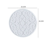 moules silicone motifs floraux flocons neige modernes decoratifs artisanat decoration intérieure