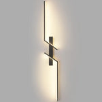 lampe murale moderne led noir minimaliste chambre cuisine éclairage quotidien fixée mur flux lumineux