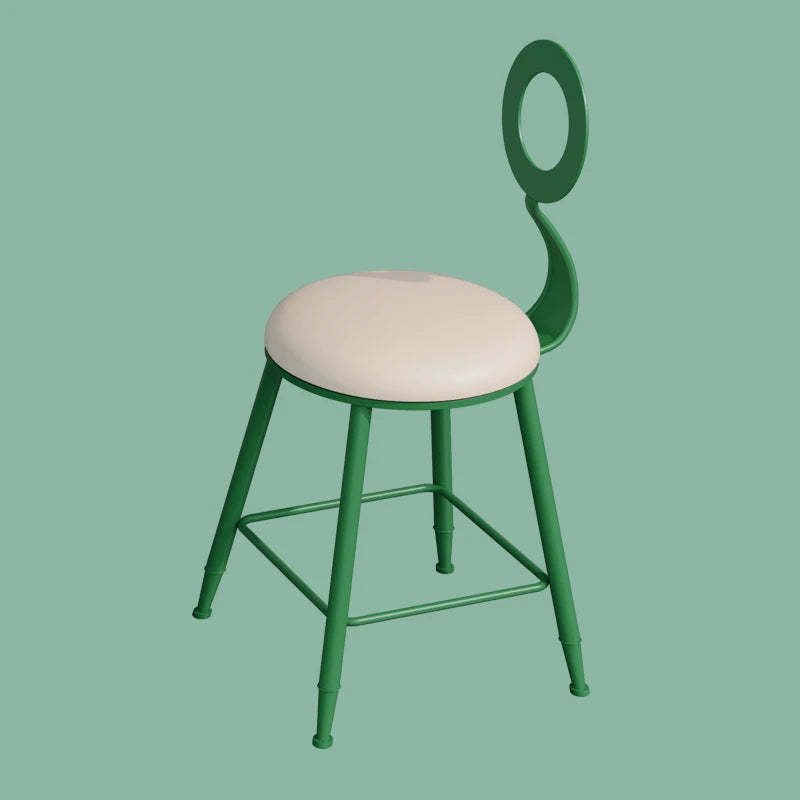 chaises patio modernes fer forgé couleur vert bleu blanc minimaliste jardin balcon