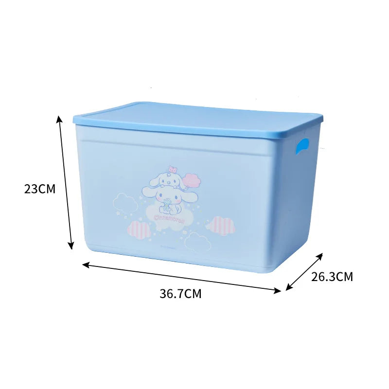 boîtes rangement plastique imperméable my melody pom pom purin multiple utilisations poignées