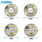 plaque led circulaire 3w blanc chaud 31mm diodes smd5730 usb alimentée 3000k 6000k modernes