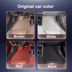 tapis sol voiture beige rayures horizontales moderne imperméable résistant cuir artificiel fibre synthétique polyuréthane