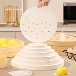 papier vapeur réutilisable blanc points dorés moderne non adhésif four cuisine 100 pièces respectueux