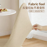 housse chaise tissu carreaux blanc gris moderne adhésif polyestre extérieur adaptable diverse utilisation