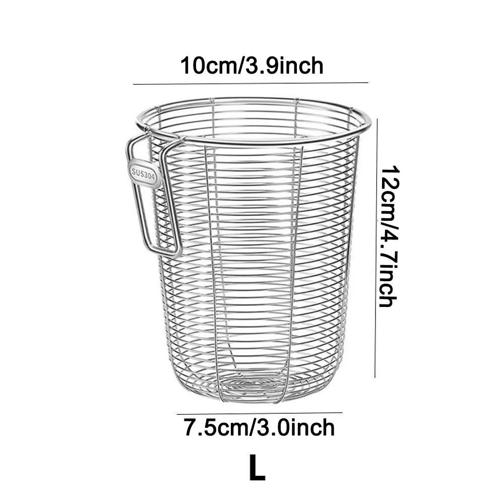 panier acier inoxydable argenté couverts baguettes drainage rapide moderne minimaliste compatible lave vaisselle