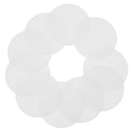 diffuseur lumière blanc moderne opac opaque rond encastré led 5.9cm
