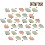 porte clés porte savon ombrelle moderne minimaliste beige rose gris blanc texture ombrelle crochets