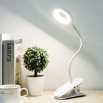 lampe led clip moderne batterie lithium modes lumière rechargeable cordon type