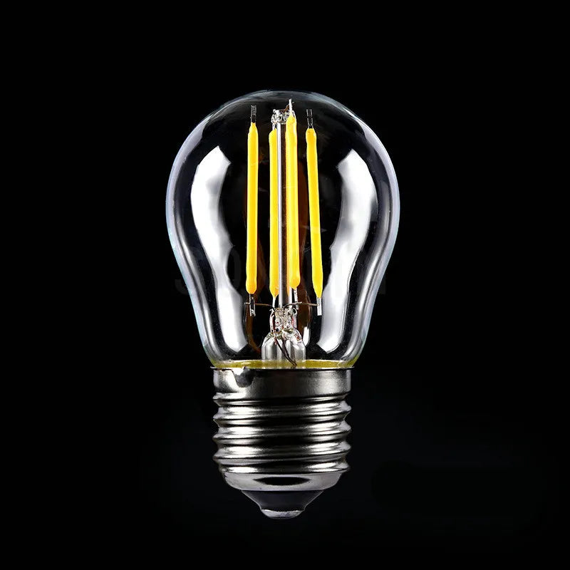 ampoules led filament doré transparentes vintage e14 6w 2700k opalescent 3500k 80000h